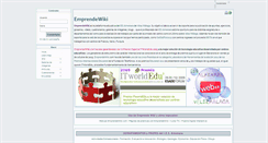 Desktop Screenshot of emprendewiki.com